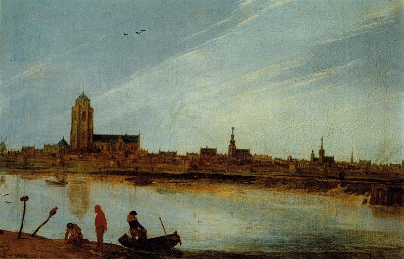 Esaias Van de Velde Ansicht von Zierikzee Sweden oil painting art